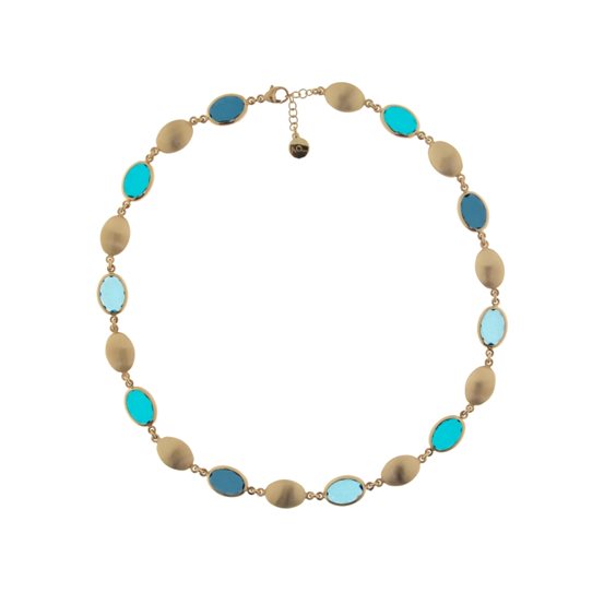 Collana Aquaforte Donna CARAMELLE MARINE OVALI in Argento H4185009 - H4185009
